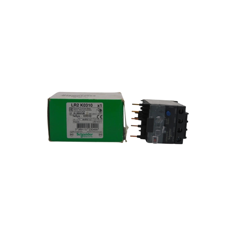 SCHNEIDER ELECTRIC LR2K0310 690V 2.6-3.7A (GREEN) NSMP