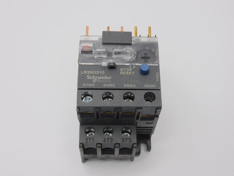 SCHNEIDER ELECTRIC LR2K0310 690V 2.6-3.7A (GREEN) NSMP