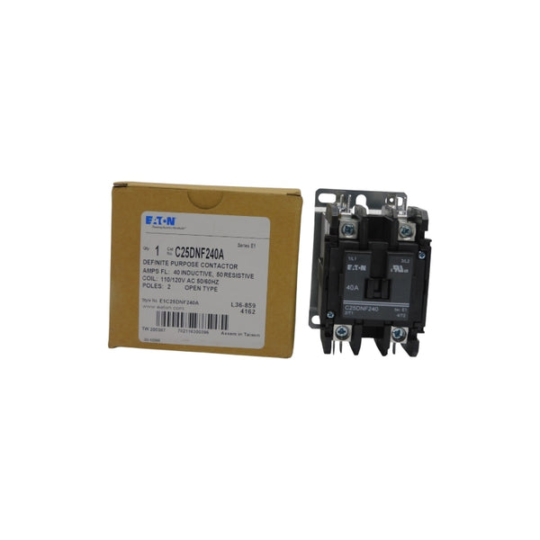 EATON C25DNF240A SER. E1 110/120VAC 40A NSMP