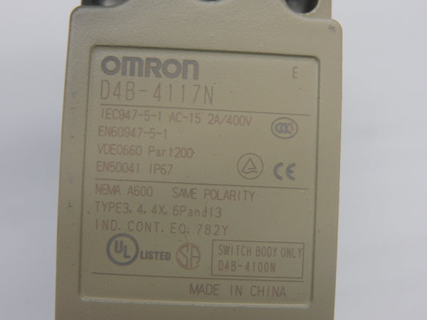 OMRON D4B-4117N 400V 2A NSMP