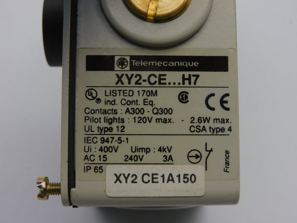 TELEMECANIQUE XY2CE1A150H7 400V 3A NSMP