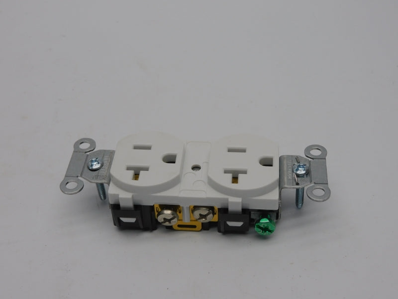 HUBBELL 5352AW 125V 20A (PKG OF 10) NSMP