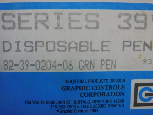 GRAPHIC CONTROLS 82-39-0204-06 NSNP