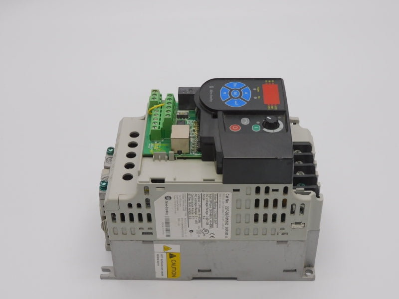 ALLEN BRADLEY 22F-D6P0N103 SER. A F/W 2.02 342-528VAC 6.2A (AS IS) UNMP