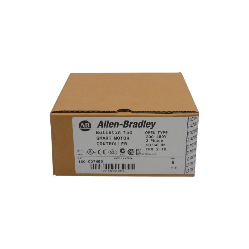 ALLEN BRADLEY 150-C37NBD SER. B F/W 2.10 200-480V NSFS