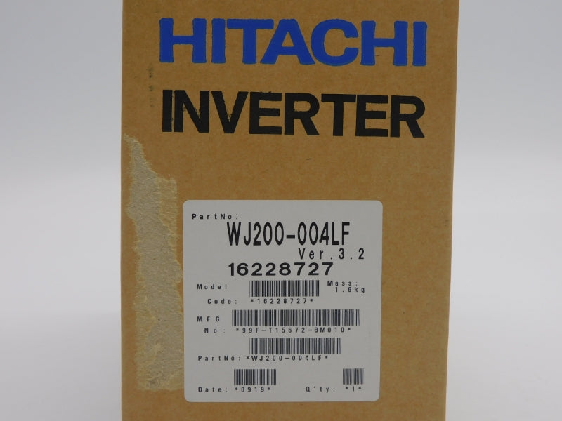 MITSUBISHI WJ200-004LF VER. 3.2 200-240V 3.9/3.3A NSMP