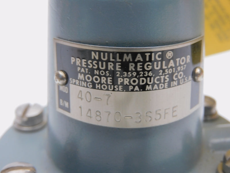 MOORE PRODUCTS 40-7 14870-3S5FE NSNP