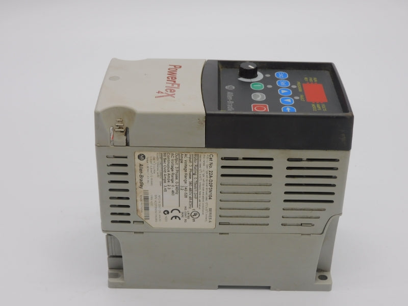 ALLEN BRADLEY 22A-D2P3N104 SER. A F/W 4.02 342-528V 3.2A UNMP