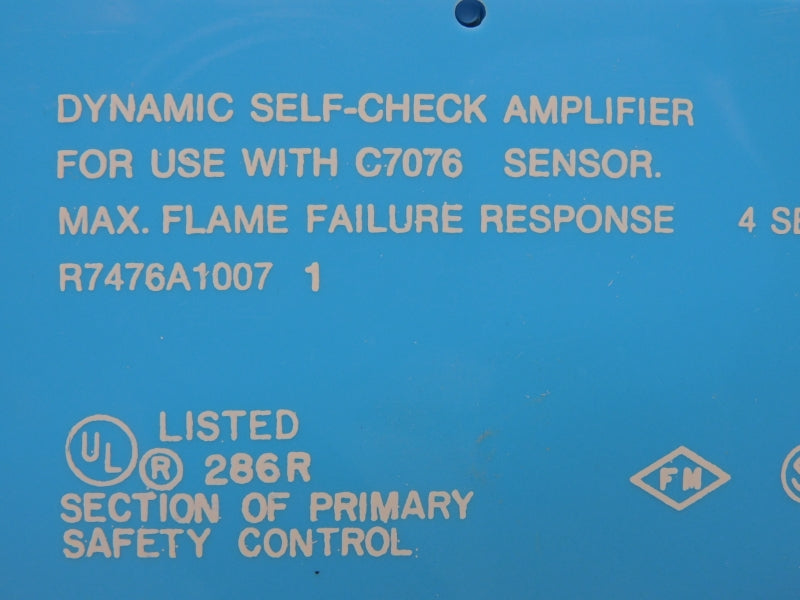 HONEYWELL R7476A1007 UNMP