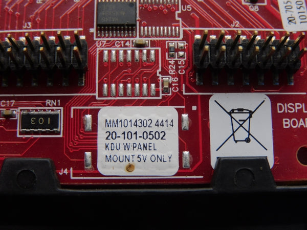 DISPLAY BOARD 20-101-0502 5V NSNP