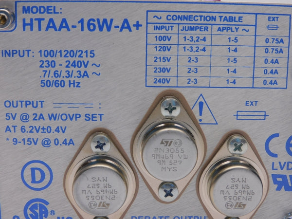 CONDOR HTAA-16W-A+ 240V 2A UNMP