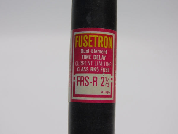 FUSETRON FRS-R-2-1/2 600VAC 2-1/2A (PINK) UNMP