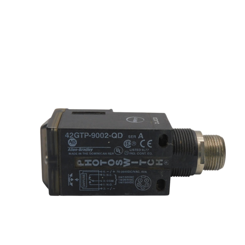 ALLEN BRADLEY 42GTP-9001-QD SER. A 264VDC/VAC 2A UNMP