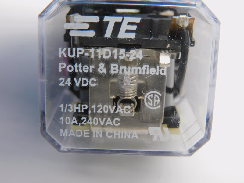 TYCO ELECTRONICS KUP-11D15-24 24VDC 10A NSNP