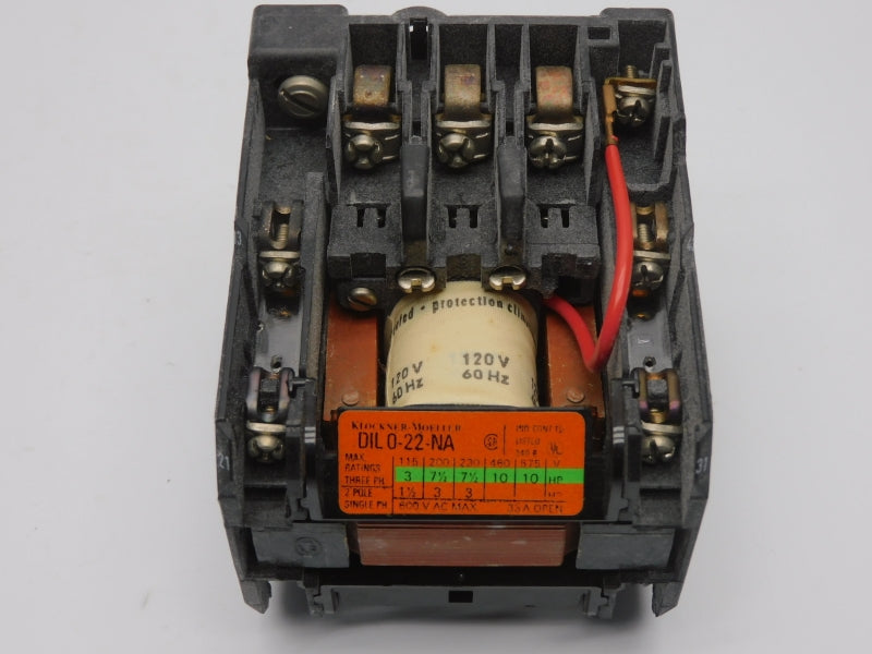 KLOCKNER MOELLER DIL0-22-NA 120V 33A NSMP