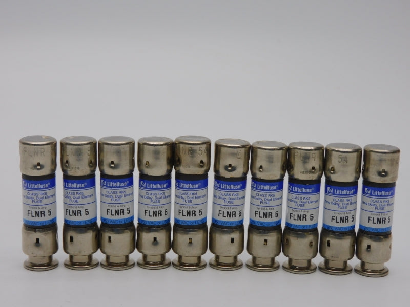 LITTELFUSE FLNR5 250VAC 5A (PKG OF 10) NSMP