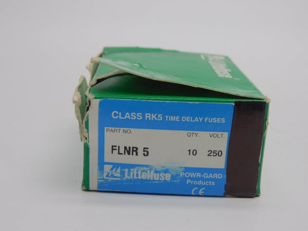LITTELFUSE FLNR5 250VAC 5A (PKG OF 10) NSMP