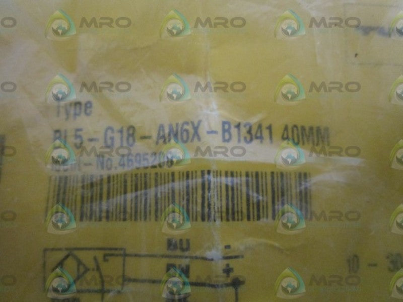 TURCK BI5-G18-AN6X-B1341 40MM NSMP