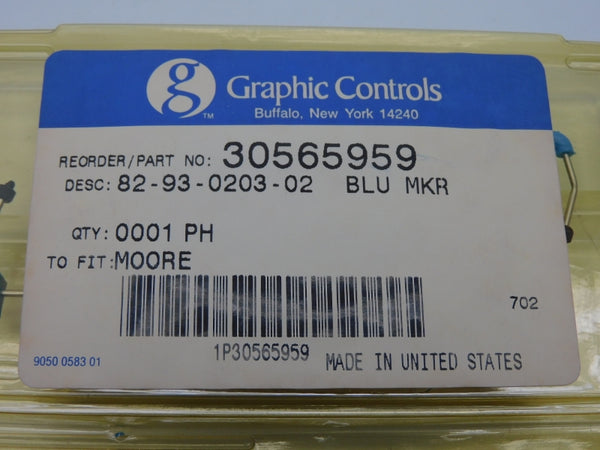 GRAPHIC CONTROLS 82-93-0203-02 (PKG OF 2) NSMP