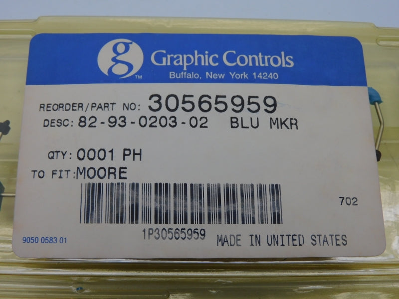 GRAPHIC CONTROLS 82-93-0203-02 (PKG OF 2) NSMP