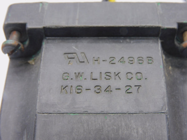 G.W. LISK CO. K16-34-27 110/115V UNMP