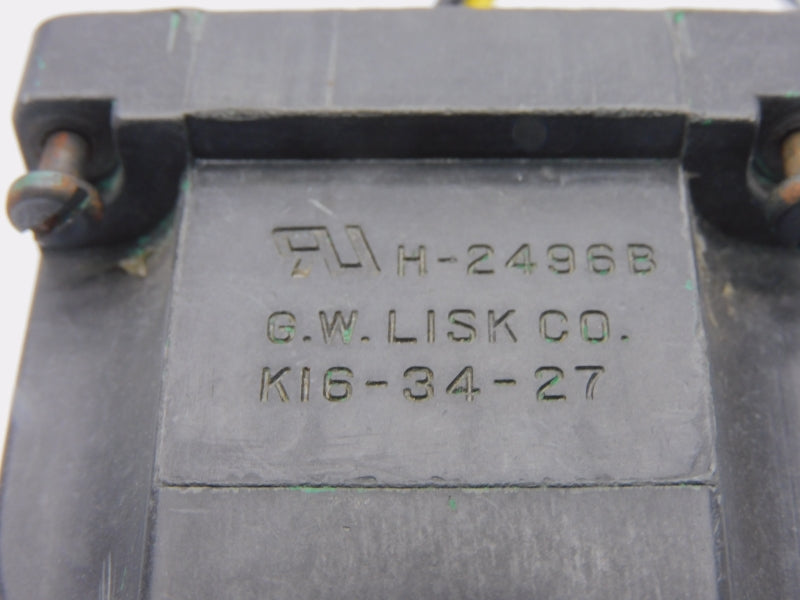 G.W. LISK CO. K16-34-27 110/115V UNMP