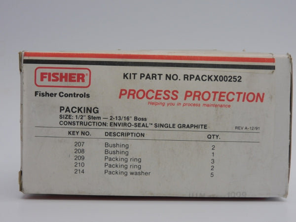 FISHER CONTROLS RPACKX00252 NSMP