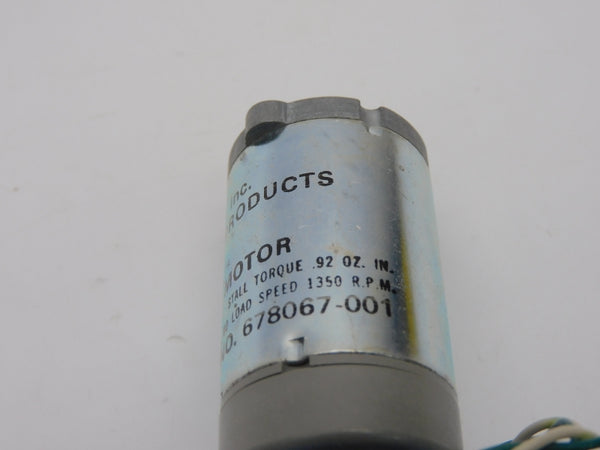 HONEYWELL 678067-001 1061-114 6VDC NSNP