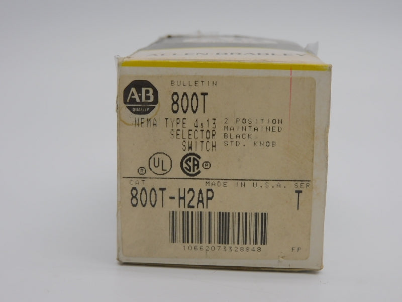 ALLEN BRADLEY 800T-H2AP SER. T (BK/YL) NSMP