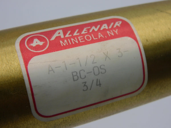 ALLENAIR A-1-1/2-X3-BC-OS 3/4 NSNP