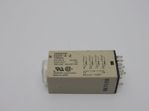OMRON H3Y-4-Z 24VDC 3A UNMP