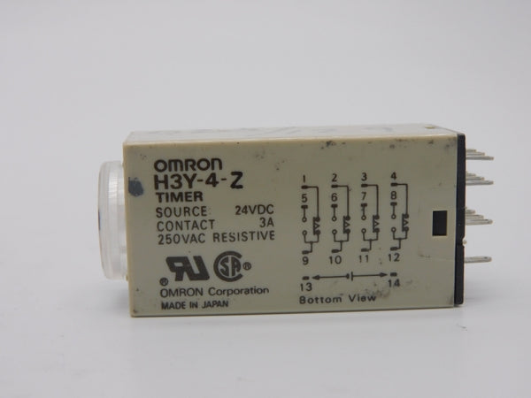OMRON H3Y-4-Z 24VDC 3A UNMP