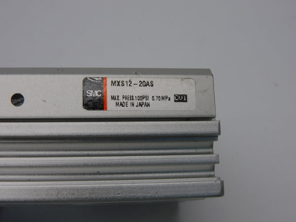SMC MXS12-20AS 100PSI NSNP