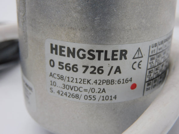 HENGSTLER 0566726/A AC58/1212EK.42PBB:6164 10-30VDC 0.2A NSNP