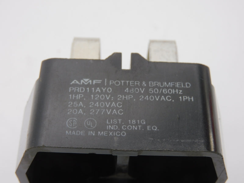 POTTER&BRUMFIELD PRD11AY0 480V 25A NSNP