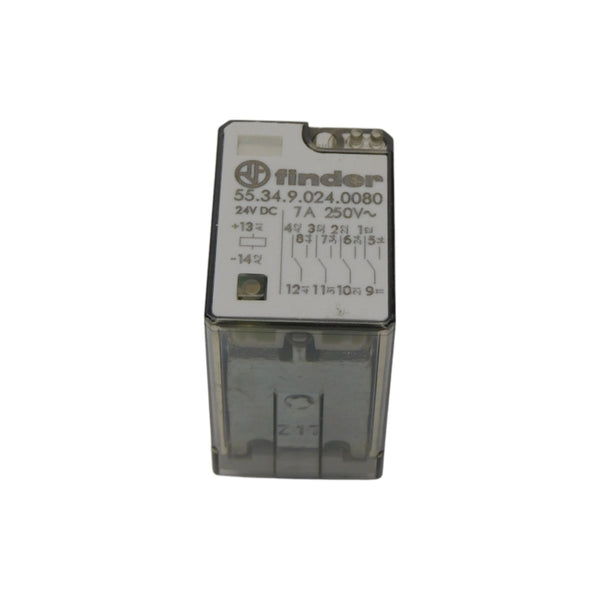FINDER 55.34.9.024.0080 24VDC 7A NSNP