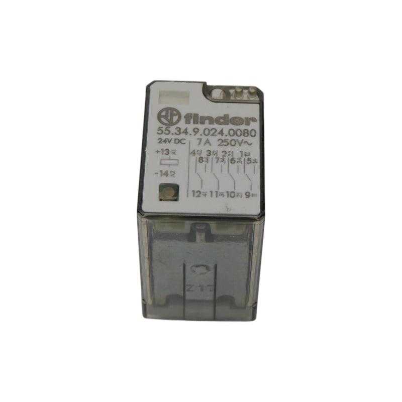 FINDER 55.34.9.024.0080 24VDC 7A NSNP