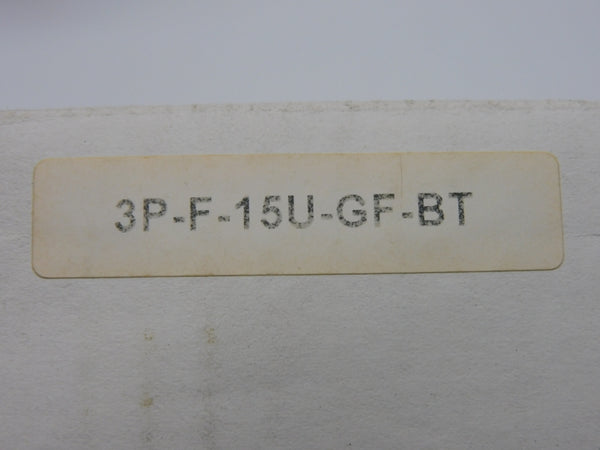 SSS 3P-F-15U-GF-BT 200PSI NSMP