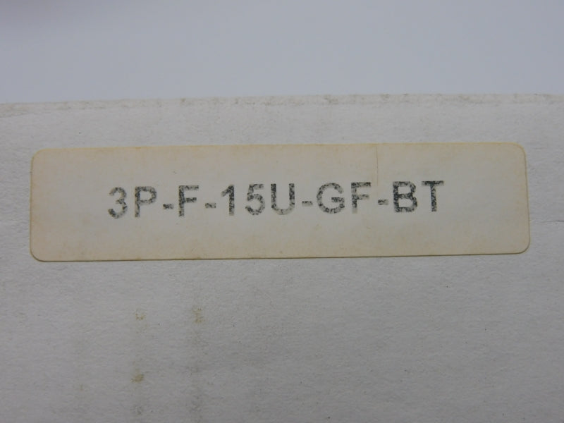 SSS 3P-F-15U-GF-BT 200PSI NSMP
