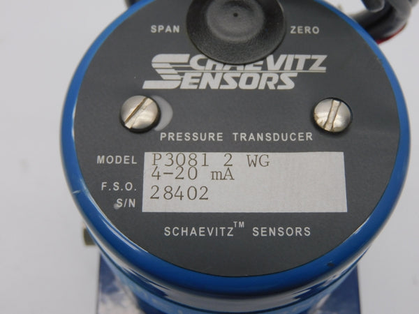 SCHAEVITZ SENSORS P30812WG UNMP