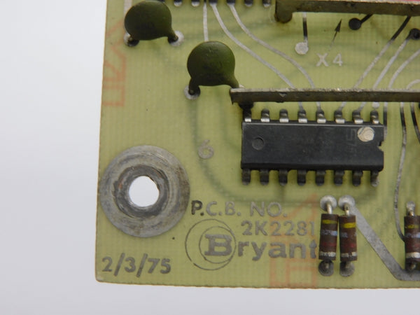BRYANT 2K2281 UNMP