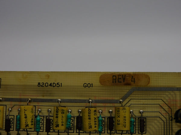 CIRCUIT BOARD 8204D51G01 REV. 4 UNMP