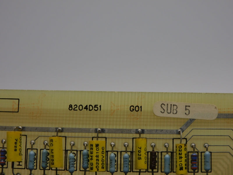 CIRCUIT BOARD 8204D51G01 UNMP