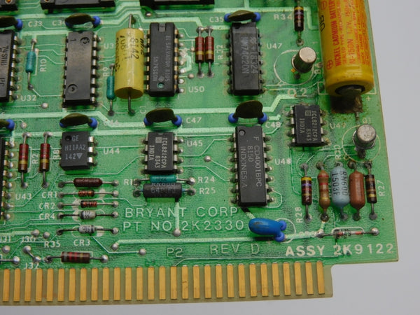 BRYANT CORP. 2K2330 REV. D UNMP