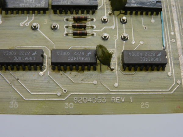 CIRCUIT BOARD 8204D53 REV. 1 UNMP