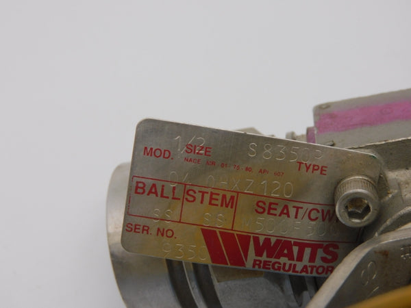 WATTS S8350P 040HXZ120 1/2" NSNP