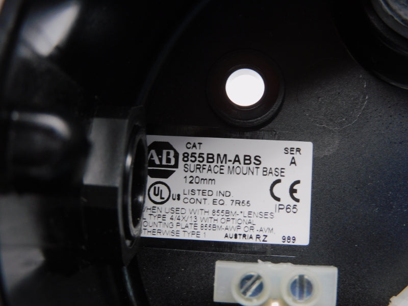 ALLEN BRADLEY 855BM-ABS SER. A (BR/WH) NSMP