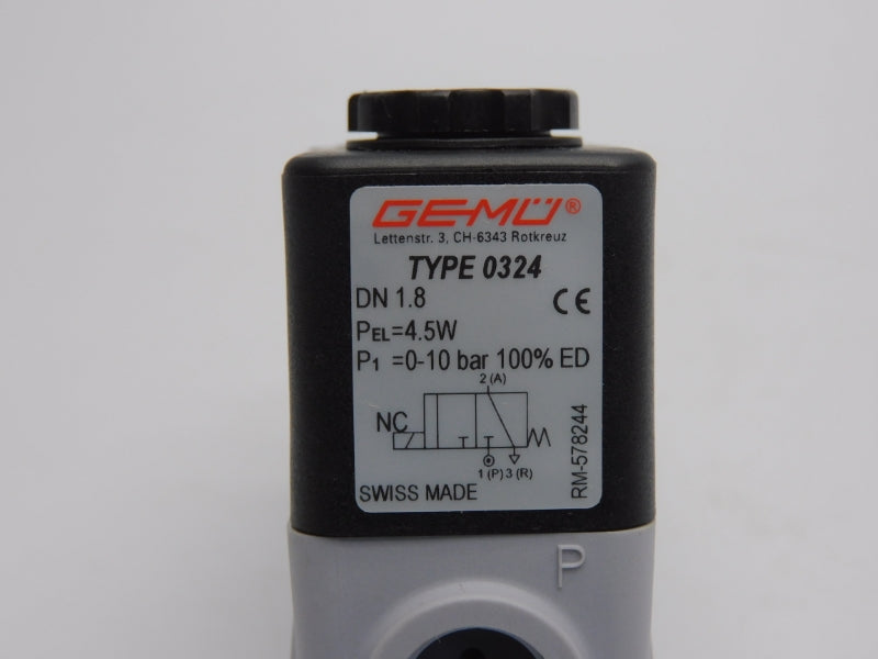 GEMU 0324002M1474-41C4010010 88318760 24VAC NSMP