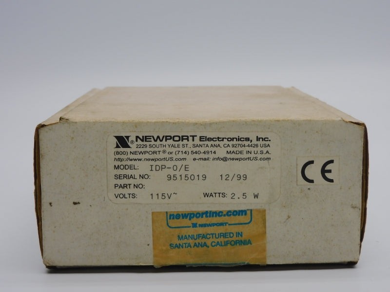 NEWPORT IDP-0/E 115V NSMP