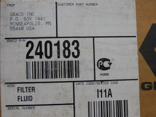 GRACO 240183 5000PSI NSMP